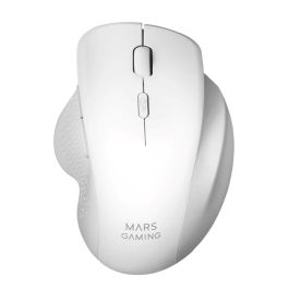 Mars Gaming Ratón Gaming Inalámbrico MMWERGO Blanco Hasta 3200 DPI Conexión 2.4Ghz Ergonomía Natural Precio: 12.89000053. SKU: S0235839