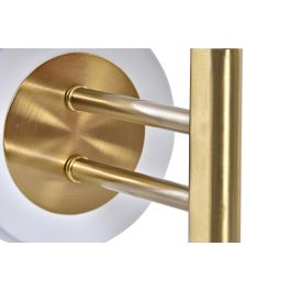Lampara Aplique Moderno DKD Home Decor Dorado Blanco 25 x 30 x 19 cm Lampara Aplique Moderno DKD Home Decor Dorado Blanco 25 x 30 x 19 cm