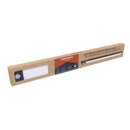Grundig Regleta LED Iluminación de Armario 48 LED, 85 lm, Batería USB-C Recargable con Sensor de Movimiento, 30 x 4 x 0,9 cm Grundig Regleta LED Iluminación de Armario 48 LED, 85 lm, Batería USB-C Recargable con Sensor de Movimiento, 30 x 4 x 0,9 cm