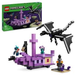 LEGO 21264 Minecraft El Dragón y el Barco de Ender - Set de Construcción inspirado en Videojuegos Precio: 95.5000002. SKU: B17FE9F26D