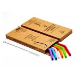IRISANA Ir115 Pajitas Reutilizables de Silicona – Suaves, Flexibles y Aptas para Niños – Incluye Cepillo de Limpieza – 6 Unidades IRISANA Ir115 Pajitas Reutilizables de Silicona – Suaves, Flexibles y Aptas para Niños – Incluye Cepillo de Limpieza – 6 Unidades Precio: 8.49999953. SKU: B1FPG9476W