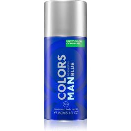 Colors de Benetton Blue, Antitranspirante, Aromático, Desodorante en spray, Para hombres, 150 ml Precio: 12.50000059. SKU: B1954JP8SC