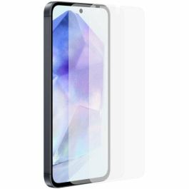 Samsung Protector de Pantalla Galaxy A55 5G Transparente, Resistente Rayones, Anti-huellas, Aplicación Sin Burbujas