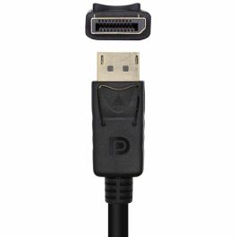 AISENS A125-0462 Cable Conversor DisplayPort a VGA D-Sub 3m, Soporta 1920x1200p@60Hz, Contactos Bañados en Oro, DP 1.2a Negro