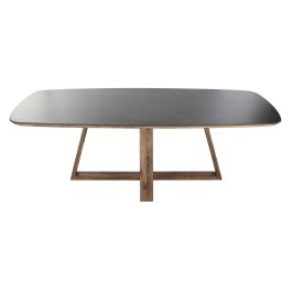 Mesa Comedor Item Home DKD Home Decor Gris Natural 120 x 78 x 240 cm Mesa Comedor Item Home DKD Home Decor Gris Natural 120 x 78 x 240 cm