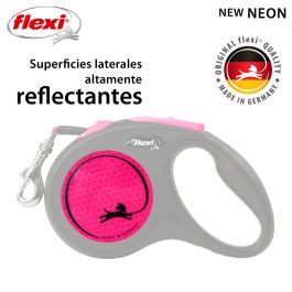 Flexi Correa New Neon S Cinta 5m Rosa Neón Componentes Reflectantes Precio: 18.49999976. SKU: B1DHAPRA7T