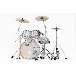 Pearl Batería Profesional 2014Bx/1007T/1208T/1414F - Cascos de Arce Maple White Marine Pearl