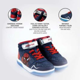 Deportiva suela pvc con luces spiderman t028 Deportiva suela pvc con luces spiderman t028