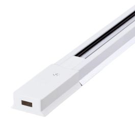 Carril Monofásico 2M Blanco para Focos LED, Perfil Aluminio, Conductores Cobre, Desplazamiento Focos Modular HO-218000CARRIL-2M Precio: 12.50000059. SKU: B1B3MCNTME