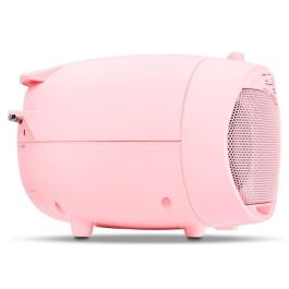 Medion MED4061275227475 Radio CD FM Portátil Rosa con 2x2.2W RMS de Potencia de Sonido