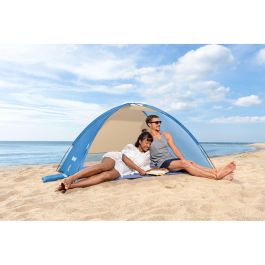 Bestway Tienda Polyester Fibra de Vidrio UPF 80+ 200x120x95 cm Camping y Playa 68105 Bestway Tienda Polyester Fibra de Vidrio UPF 80+ 200x120x95 cm Camping y Playa 68105