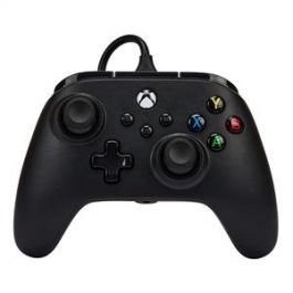 Power A XBGP0024-01 Nano Enhanced Mando con Cable para Xbox Series X/S, Xbox One y PC, Negro - Compacto con Botones Asignables