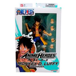 Anime Heroes One Piece Luffy Dressrosa 37007 Bandai