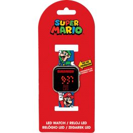 Reloj Led Super Mario Gsm4236 Kids Licensing