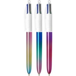 Bic Bolígrafo 4 Colores Gradient - Negro, Azul, Rojo, Verde - Punta 1 mm - Caja 12 Unidades Precio: 31.50000018. SKU: B159Q48T3M