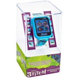 Reloj interactivo stitch con cámara, grabadora, juegos, juegos...12x8x8 cm