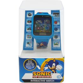 KIDS LICENSING Reloj Inteligente Sonic The Hedgehog con Cámara Selfie, Grabadora de Voz, Alarma y Cronómetro para Niños