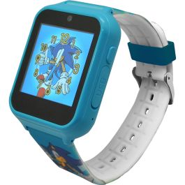 KIDS LICENSING Reloj Inteligente Sonic The Hedgehog con Cámara Selfie, Grabadora de Voz, Alarma y Cronómetro para Niños
