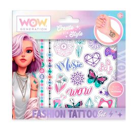 Tattoo Set+50 Tattoos Wow Generation Wow00114 Kids Tattoo Set+50 Tattoos Wow Generation Wow00114 Kids