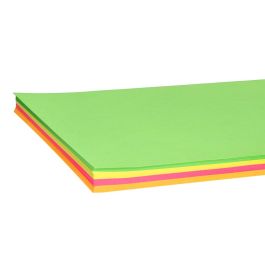 Papel Color Liderpapel A4 75 gr Neon 4 Colores Surtidos Paquete De 100 Hojas