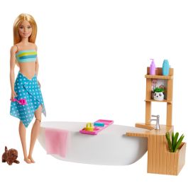 Muñeca Barbie Y Accesorios Baño Con Burbujas Gjn32 Mattel Precio: 28.9500002. SKU: B1JDQ3HTGQ