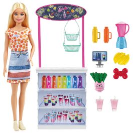 Muñeca Barbie Puesto De Smoothies Grn75 Mattel Muñeca Barbie Puesto De Smoothies Grn75 Mattel