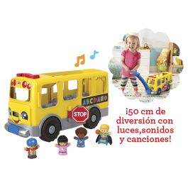 Autobus Escolar Grande Little People Gtl68 Mattel