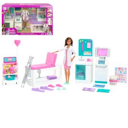 Muñeca Barbie Doctora Con Clinica Medica Gtn61 Mattel