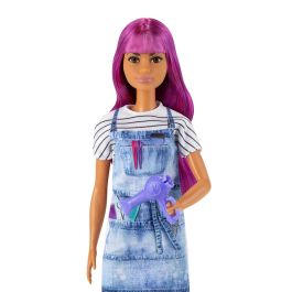 Muñeca Barbie Yo Quiero Ser Peluquera Gtw36 Mattel