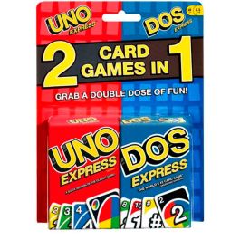 Juego Uno/Dos Express Combo Pack Gvp49 Mattel Games