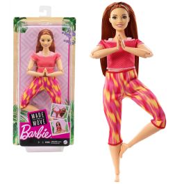 Muñeca Barbie Movimientos Sin Limites Pelirroja Gxf07 Mattel