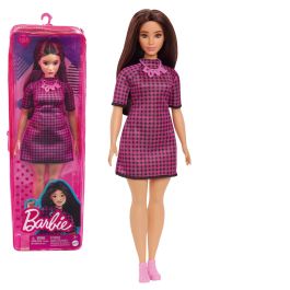 Muñeca Barbie Fashionista Vestido Rosa Cuadros Hbv20 Mattel Precio: 13.95000046. SKU: B14CGP3VRW