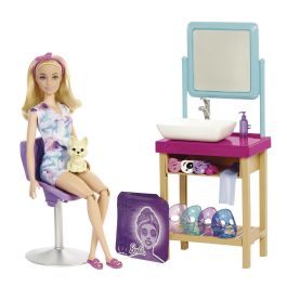 Muñeca Barbie Spa De Mascarilla Facial Hcm82 Mattel