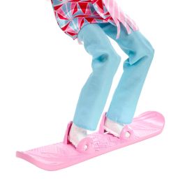 Barbie Deportista De Invierno Snowboard Hcn32 Mattel