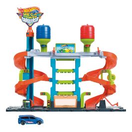 Hot Wheels City Mega Torre Lavado De Coches Hdp05 Mattel Hot Wheels City Mega Torre Lavado De Coches Hdp05 Mattel