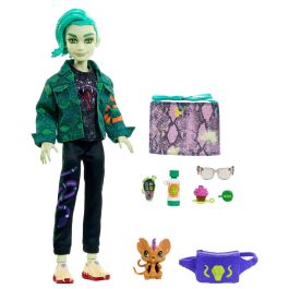 Muñeca Monster High Deuce Gorgon Hhk56 Mattel