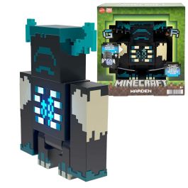 Figura Minecraft Warden Con Luces Y Sonidos Hhk89 Mattel
