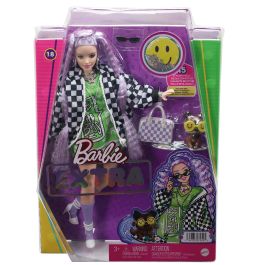 Muñeca Barbie Extra Chaqueta De Carreras Hhn10 Mattel