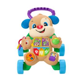 Andador perrito primeros pasos fisher-price ríe y aprende - multilenguaje