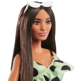 Muñeca Barbie Fashionista Vestido Asimétrico Hjr99 Mattel