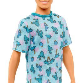 Muñeco Ken Fashionista Camiseta Cactus Hjt10 Mattel