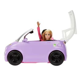 Muñeca Barbie Coche Eléctrico Hjv36 Mattel