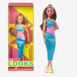 Muñeca Barbie Signature Looks Vestido Largo Hjw82 Mattel