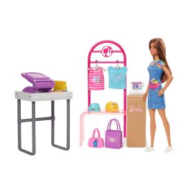 Muñeca Barbie Boutique Diseña Y Vende Hkt78 Mattel