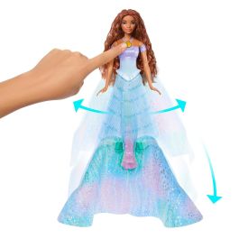 Mattel Muñeca Ariel De Humana A Sirena Hlx13 Disney Scallop