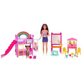 Set Barbie Skipper First Jobs Guardería Hnd18 Mattel