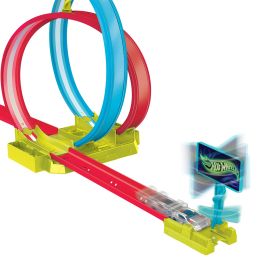 Hot Wheels Neon Speeders Looping Rayo Laser Hpc05 Mattel
