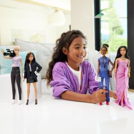 Pack 4 Muñecas Barbie Mujeres Del Cine Hrg54 Mattel Pack 4 Muñecas Barbie Mujeres Del Cine Hrg54 Mattel