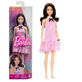 Muñeca Barbie Fashionista Vestido Cuadros Rosas Hrh21 Precio: 13.95000046. SKU: B1G29CQMS6