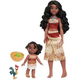 Pack 2 Muñecas Hermanas Vaiana 2 Jbt66 Disney Princess